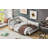 Twin Size Upholstered Daybed With Headboard, Armrest, And Support Legs For Comfort And Style.-1357211105-1357211107