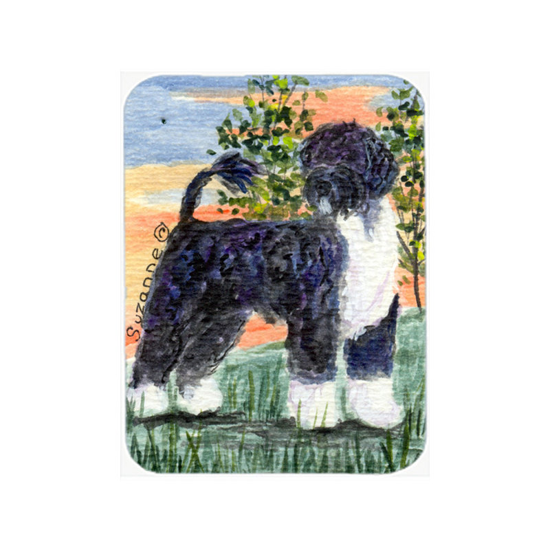 Planche à découper en verre pour chien d’eau Portuguese de Winston porter