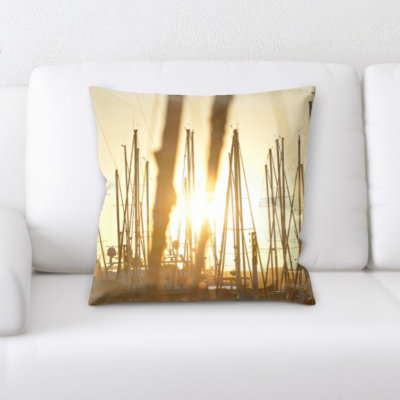 Alina Microsuede Reversible Throw Pillow