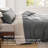 Bedsure Luxury Waffle Duvet Cover King Size - Textured Duvet Cover Set, Soft, Breathable Bedding Set (104"x90") with 2 Pillow Shams for All Season, Olive Green, Comforter Not Included-128596904-116731117
