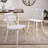 Farmhouse Spindle Back Dining Chairs with Durable Solid Wood Construction and Comfortable Seating for Rustic Charm