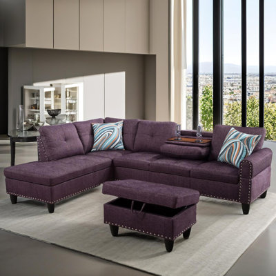 Ensemble de canapé modulaire 3 pièces Amaranth