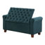 Kalene Polyester Blend Upholstered Storage Bench-113421911