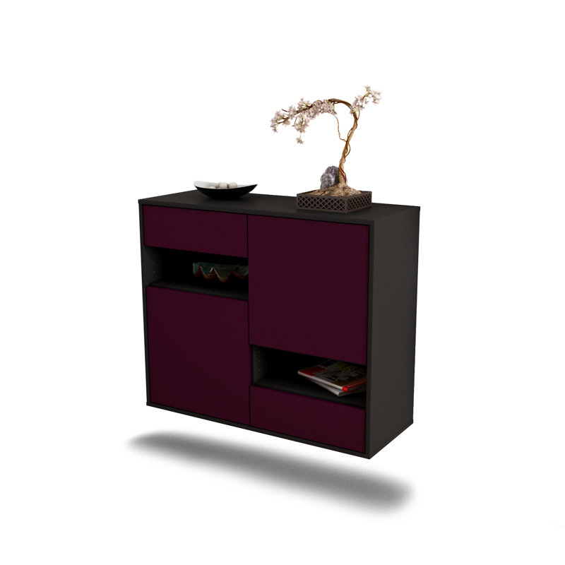 Roseville 92cm Sideboard, Purple