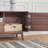 Simple solid wood TV stand