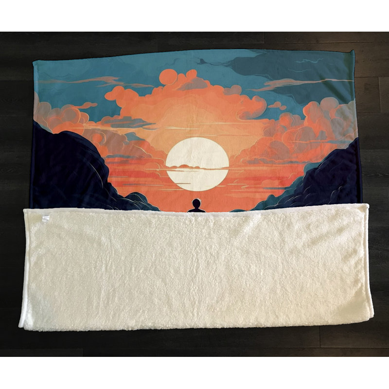 Throw Blanket, 51" W x 60" L