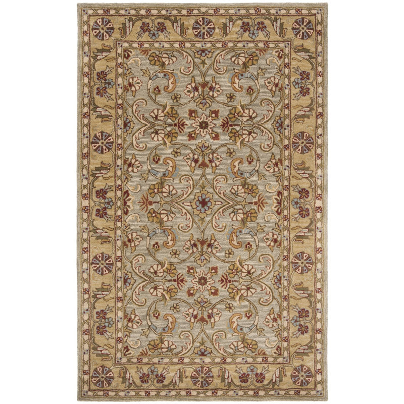 Tosca Hand Tufted Wool Oriental Rug, Rectangle 2' x 3'