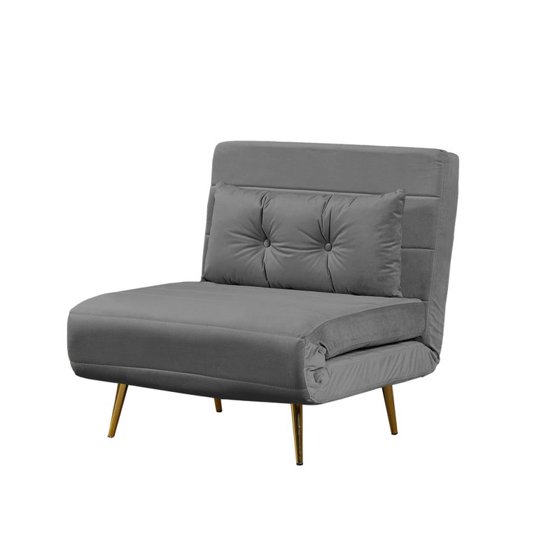 Taysia 1 Seater Sofa Bed, Grey