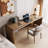 Brown Rectangular Solid Wood desk-108675594