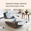 Chaise berçante ergonomique simple en similicuir-253654555