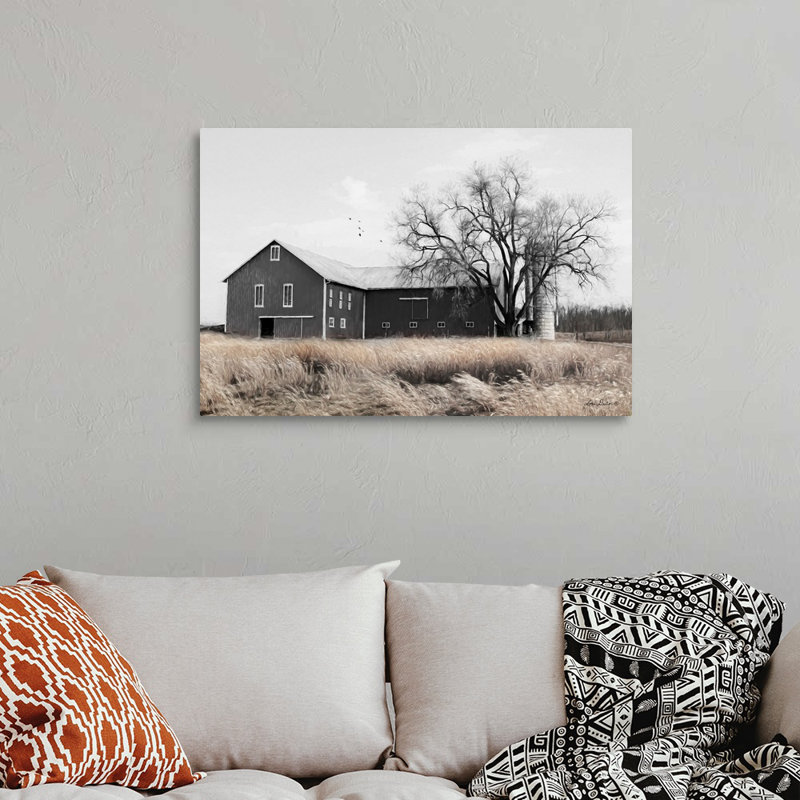 « Ohio Fields II » par Lori Deiter-reproduction de photo sur toile, H 24 po x l 36 po x P 1,25 po, Toile tendue