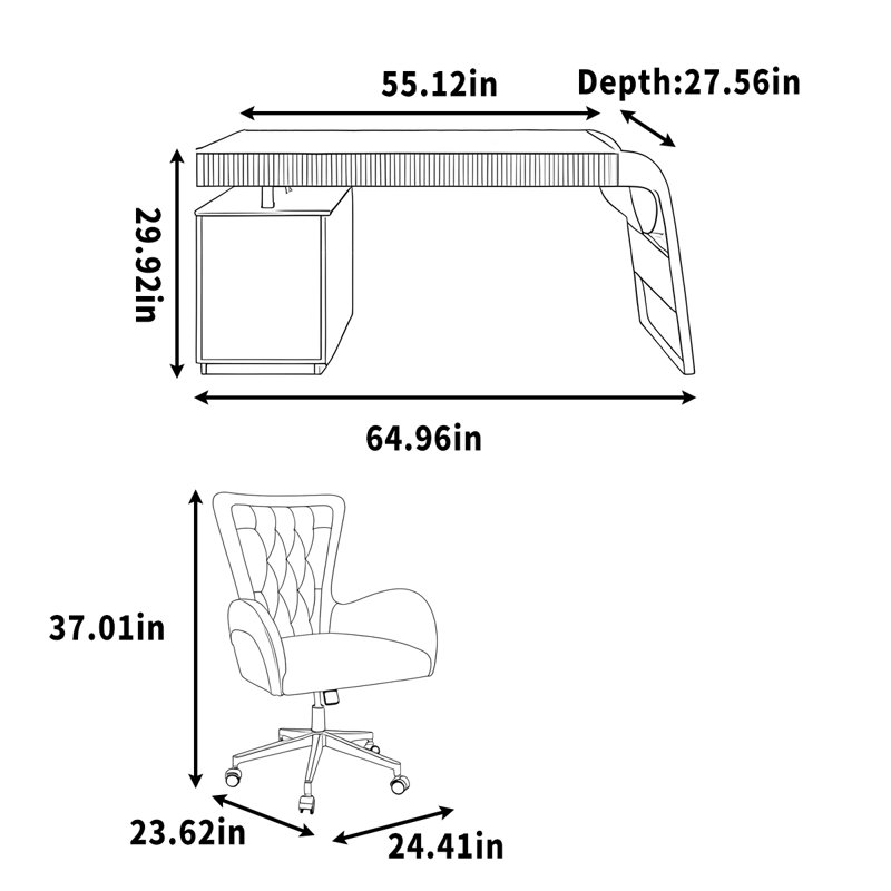 Engstrom, 29.92" H x 64.96" W x 27.56" D