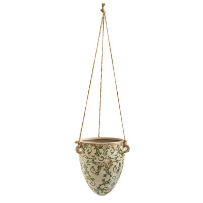 Pot à fleurs suspendu en céramique 2 'Airyonna