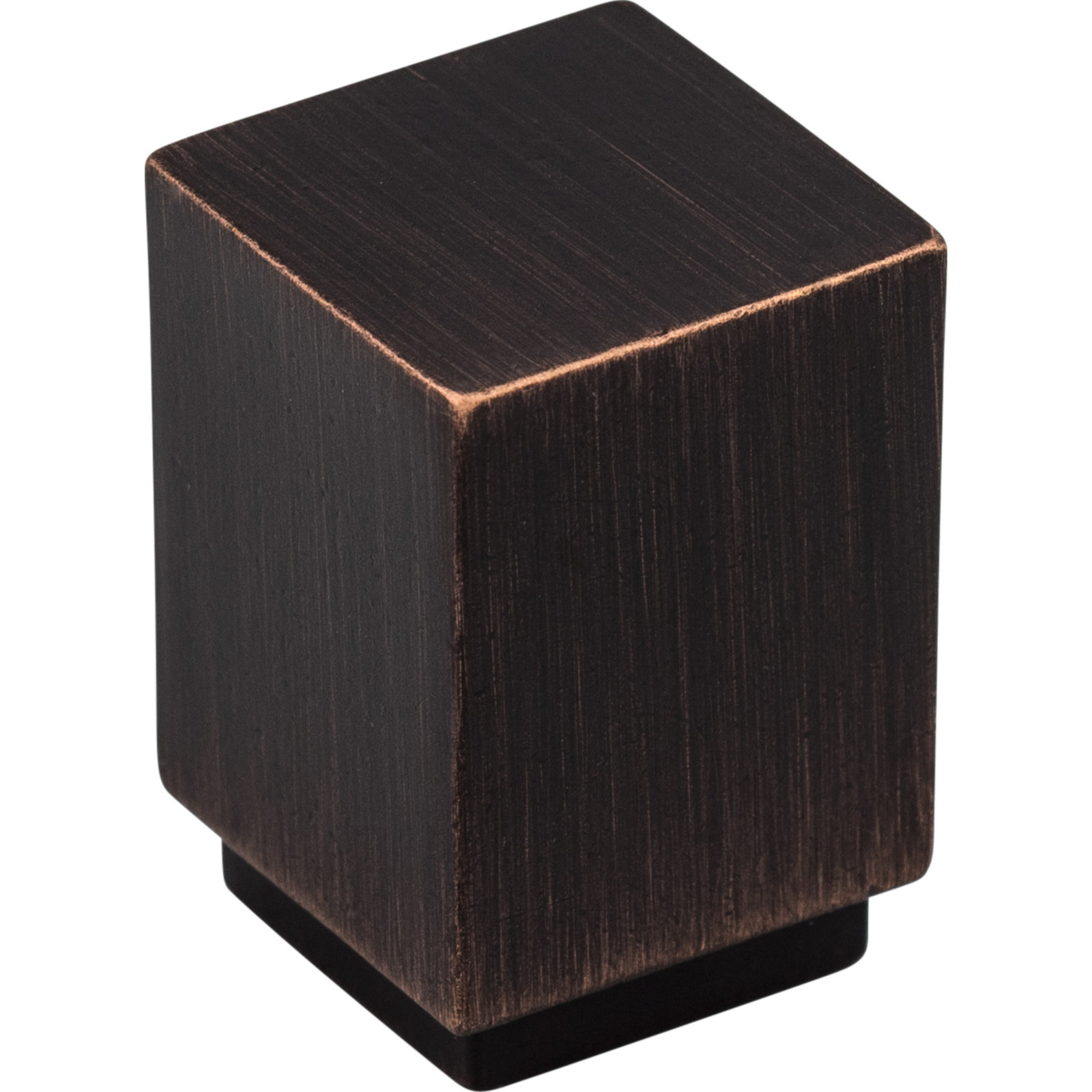 Linear 3/4" Length Square Knob, Tuscan Bronze
