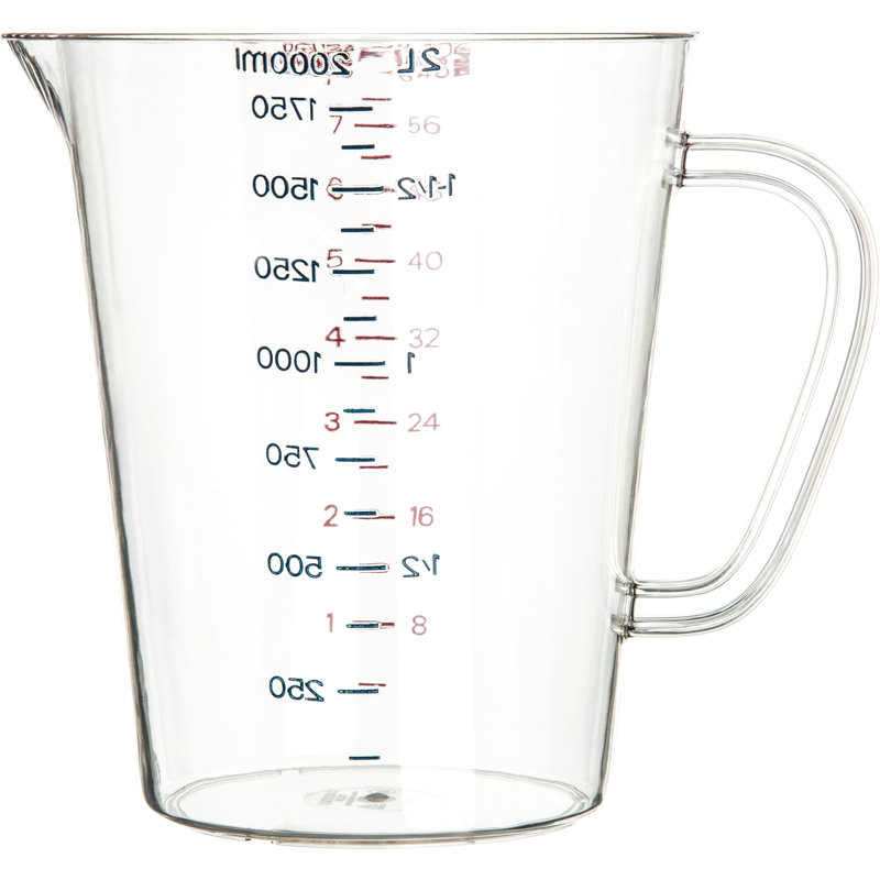 Tasse de mesure en plastique 8 gobelets carlisle food service products