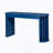 59-Inch Long Console Table,Oak Veneer Sofa Table,Curved And Straight Line Design,Behind The Couch, Farmhouse Entryway Table-1138416993