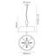 Cole 4 - Light Polished Chrome Drum Pendant-31814973