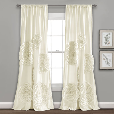 Semi Sheer Single Curtain Panel