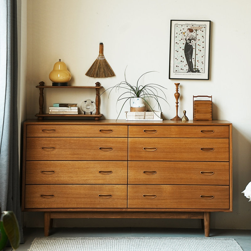 Buffet rétro simple et léger de luxe, 35.4" H x 59" W x 17.7" D