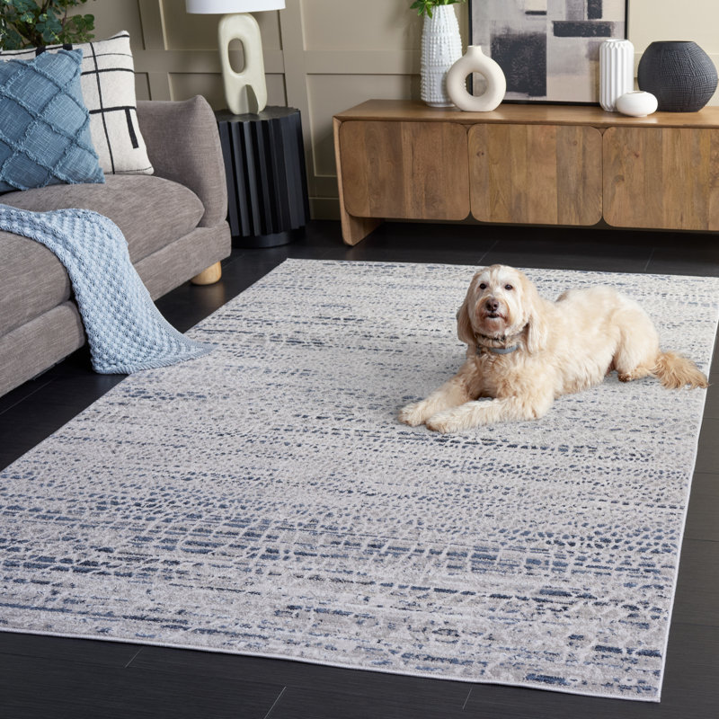 Flint 410 Performance Abstract Rug