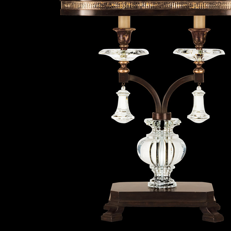 Eaton Place Table Lamp, Rustic Iron