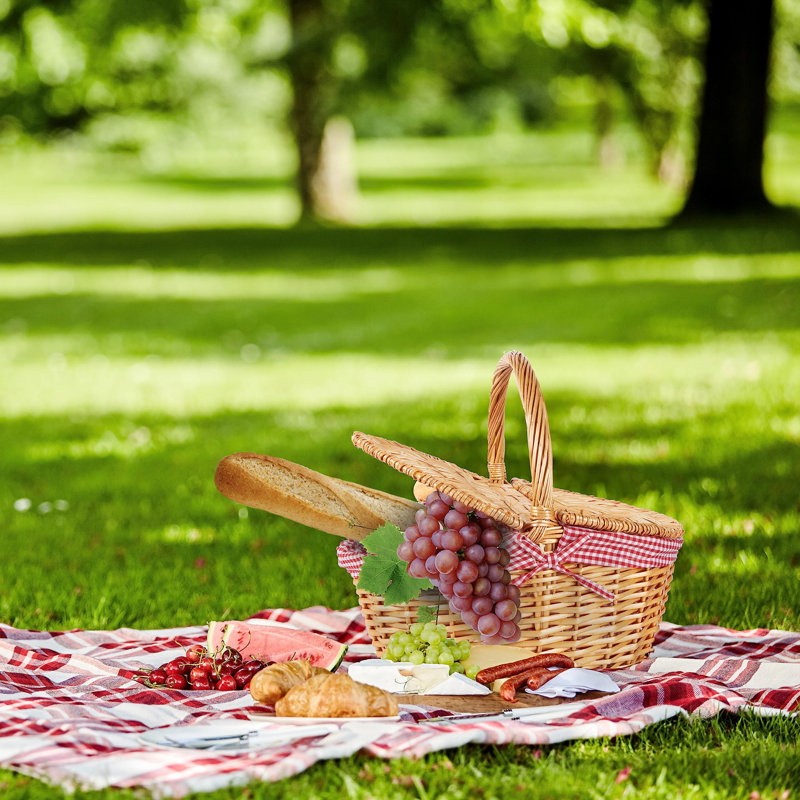 Wicker Picnic Basket