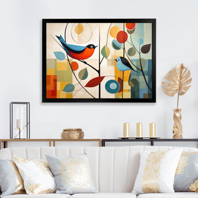 Décoration murale verte Mid Century Mod Nature III - abstrait Mid-Century