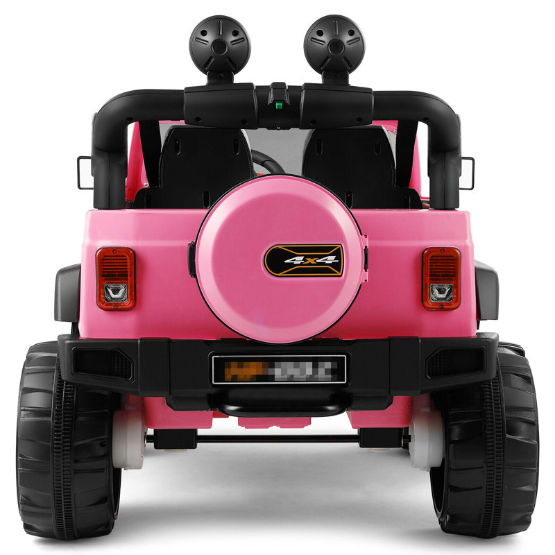 cosvalve Battery Powered Ride On Toy with Remote Control, Pink