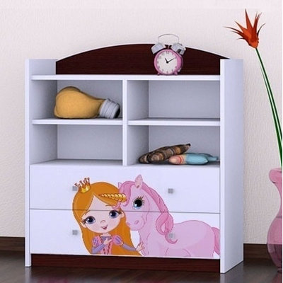 Mariah 96 cm H X 86 cm W Kids Cube Bookcase
