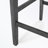 Upholstered Bar stool with armrest and footrest-930365612-924679967