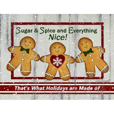 «Farmhouse Gingerbread» par Linda Spivey, reproduction sur toile tendue