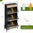 Freestanding Shoe Rack Cabinet With Flip Doors & Drawers-1492649942-1492649947