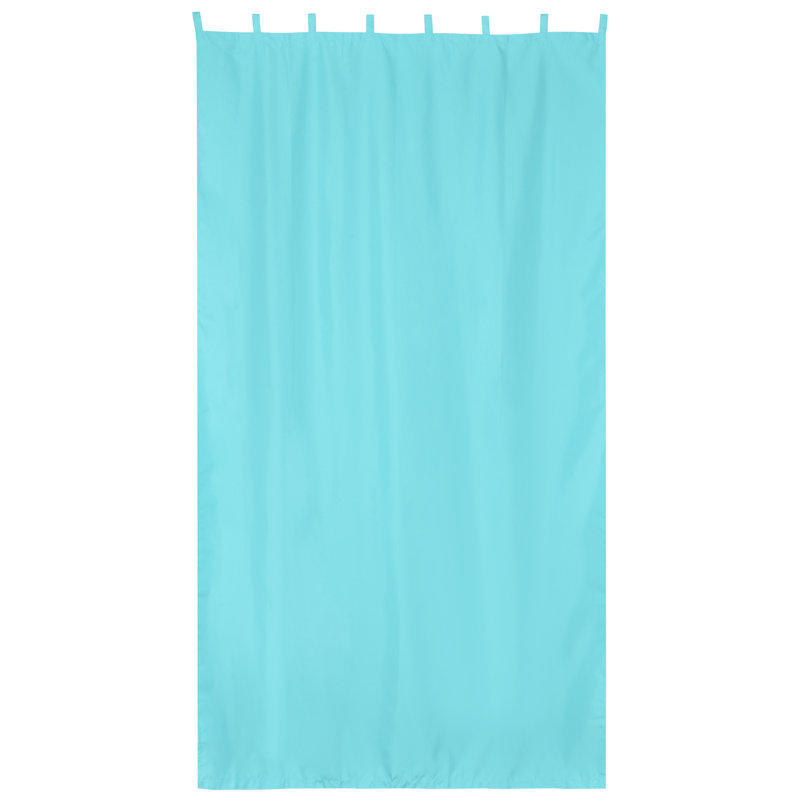 Panneau de rideau simple obscurcissant uni, Bleu, L 54 po x L 120 po