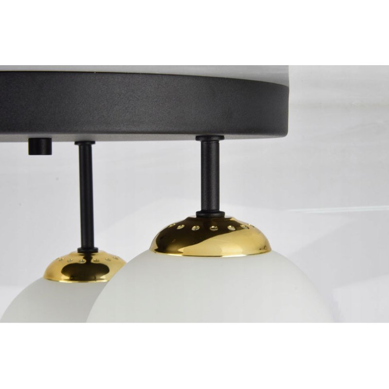 Glass Semi Flush Mount