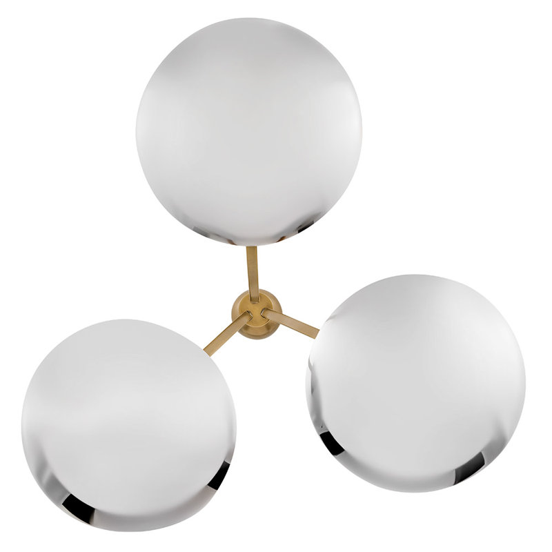 Glenn 3 - Light Chandelier, White