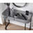 Mirrored Console Dressing Table With 2 Drawers,Versatile Desk For Bedroom And Office-607552478