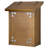 Pasadena Brass Wall Mounted Mailbox-563500835-563500857