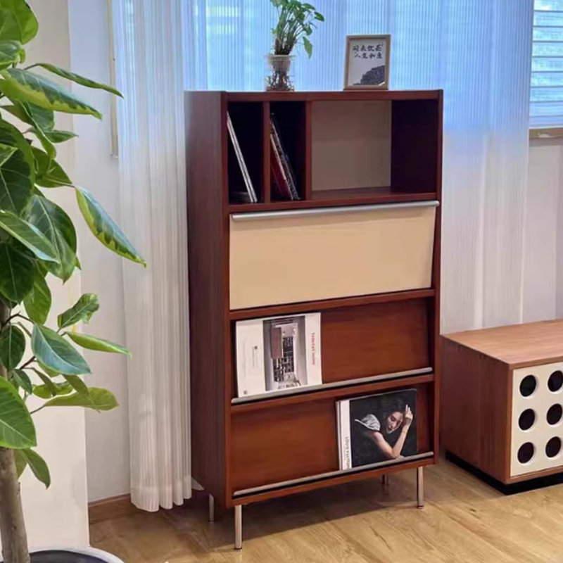 Petite bibliothèque vitrine multifonctionnelle