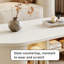 Table basse ovale en ardoise