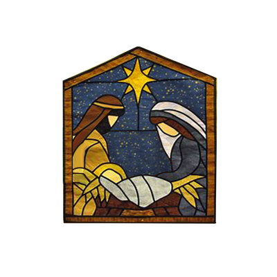 Capteur de soleil teinté Nativité