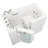 Ella Capri 30"x52" Acrylic Hydro Massage Walk-In Bathtub with Left Outward Swing Door, 5 Piece Fast Fill Faucet, 2" Dual Drain-23138562