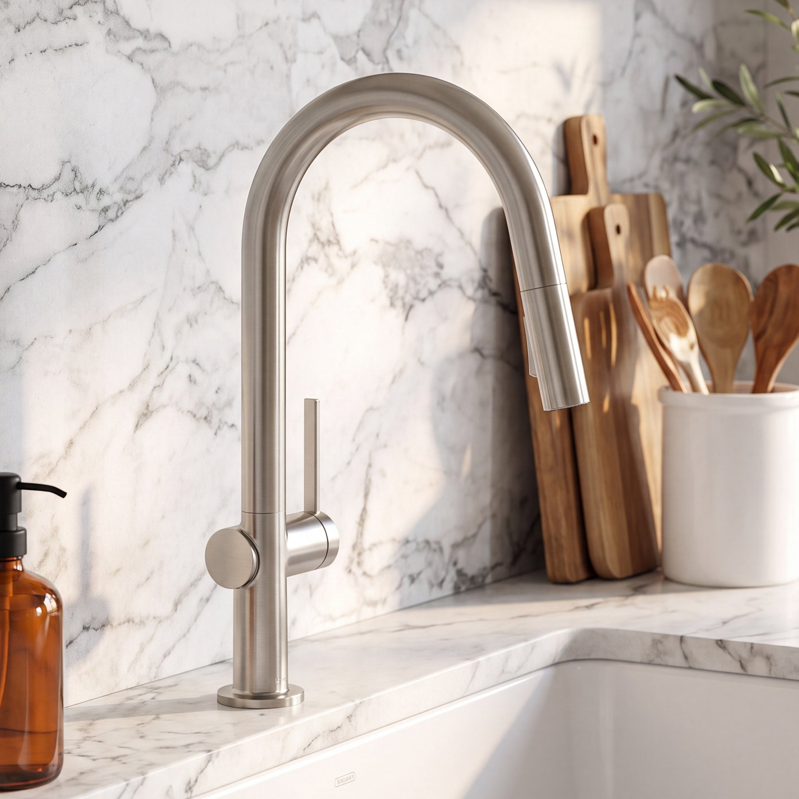 Hansgrohe Talis N A-Style Pull-Down Faucet, Steel Optic