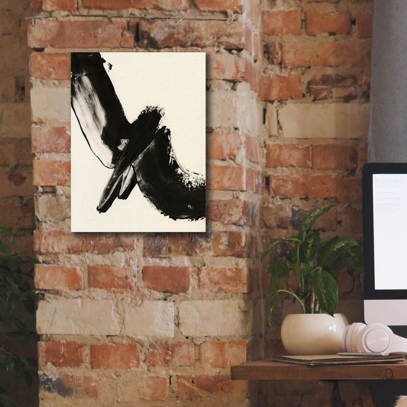 «Black Expression I» par Regina Moore, H 16 po x l 12 po x P 0,75 po