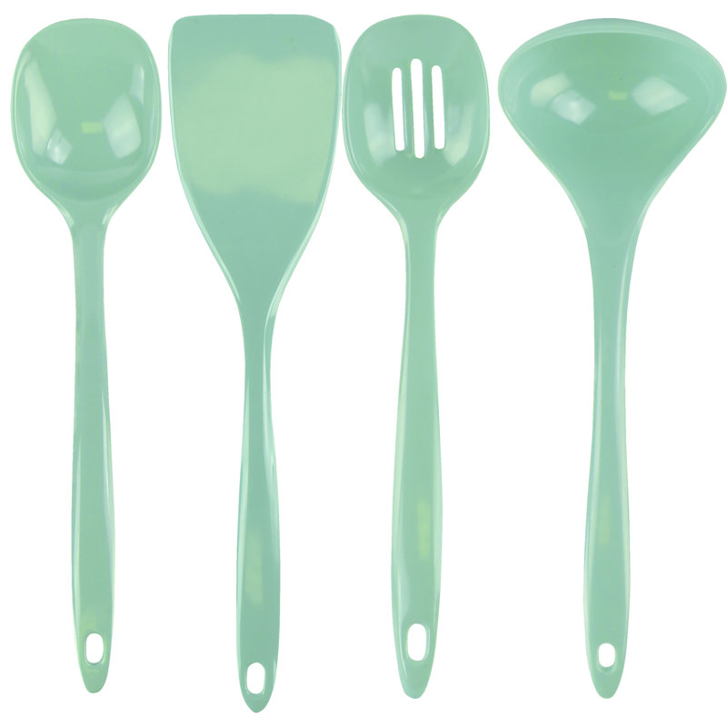Ensemble d'ustensiles de cuisine 4 pièces Gagetown, Vert clair