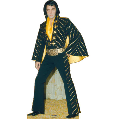SC2551 - Foulard jaune Elvis