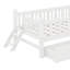 Lit plateforme simple en bois avec tiroirs et garde-corps-1988599211