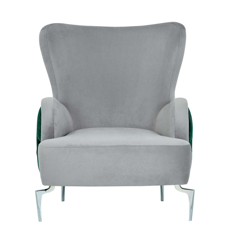 Caplinger Velvet Armchair