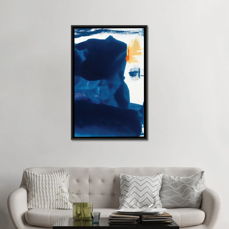 « amore i », reproduction sur toile, H 26 po x l 18 po x P 1,5 po, Toile avec cadre noir, Pas de tapis