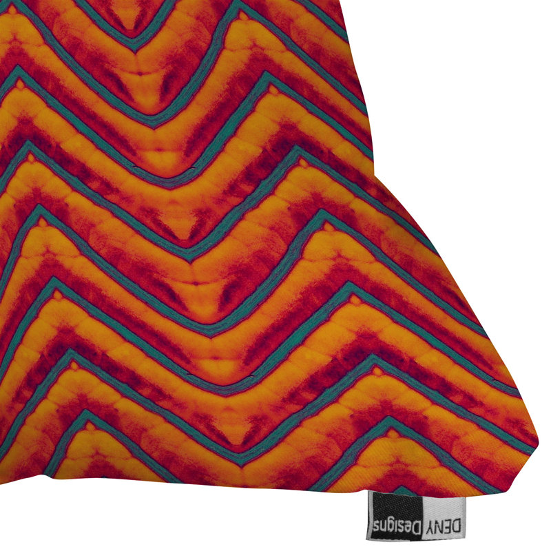 Coussin sanchezia Wagner Campelo, 16 po x 16 po