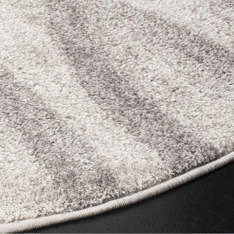 Shelva Performance Abstract Rug, Round 4'